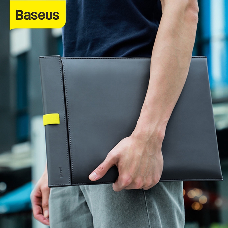 Baseus Laptop Sleeve Bag Case for Macbook Air Pro 13 14 15 16 Super Thin Double layer Computer Liner Bag Shopee Singapore