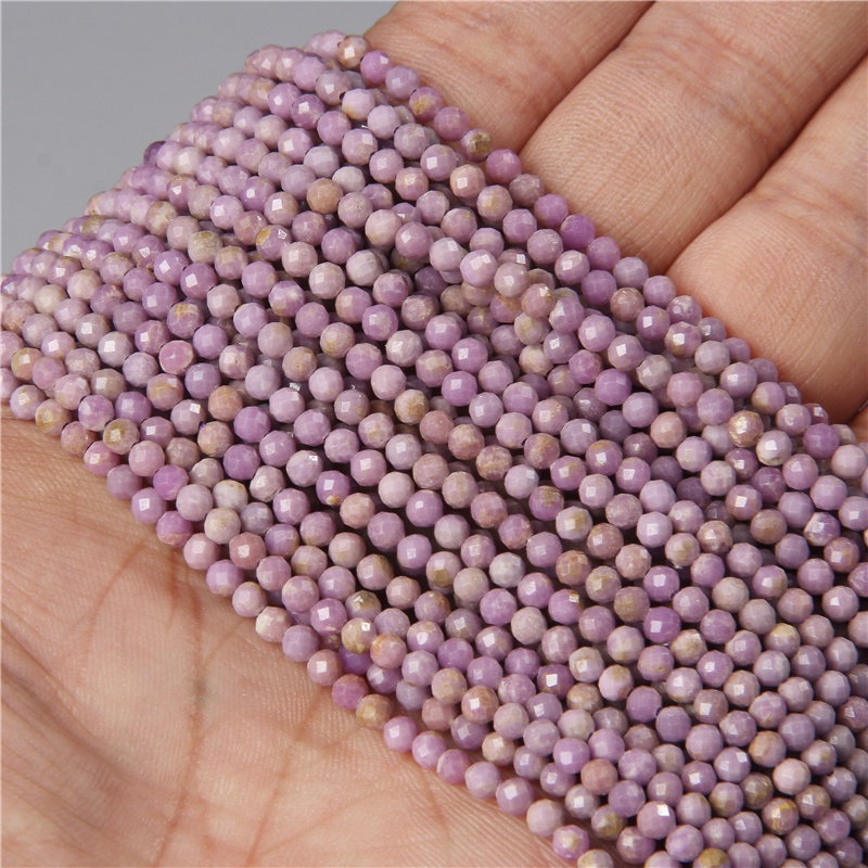 Purple stone sale beads