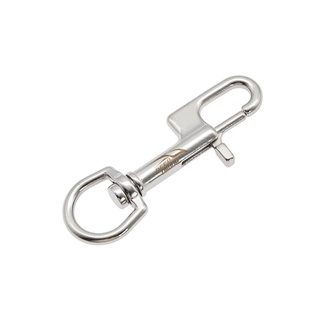 Bolt Snaps Double Ended Hook,Stainless Steel Diving Hook Silver