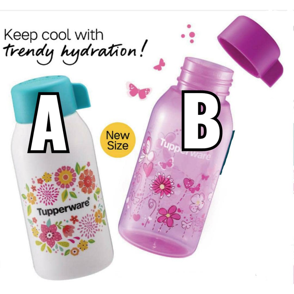 Tupperware PrettyBlooms Eco Bottle 350ml (1 pc) | Shopee Singapore