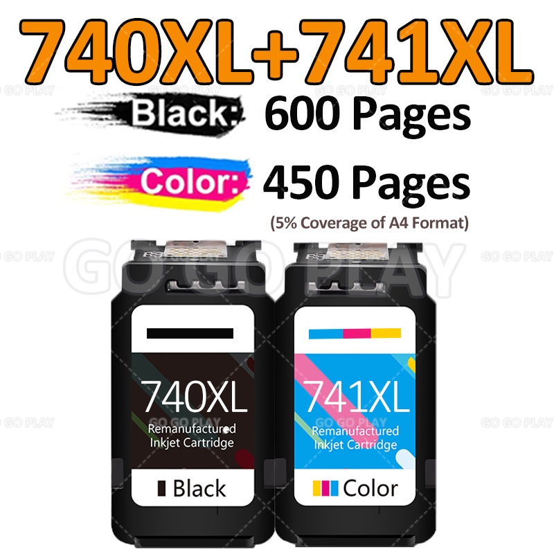 Compatible Canon PG 740 XL CL 741 XL Ink Cartridge Canon 740XL Canon ...