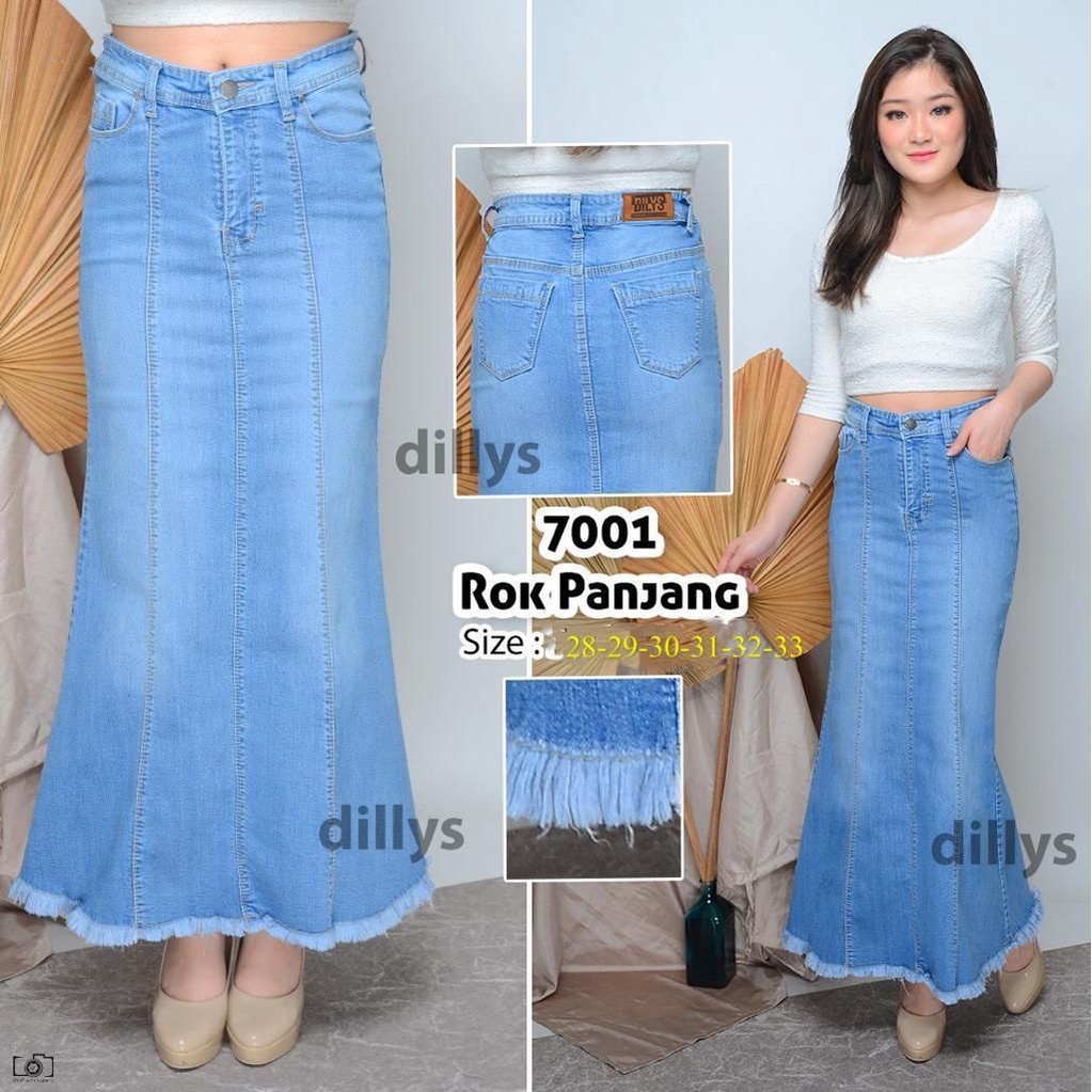 Glow Women's JEANS Skirt/Women's JEANS Long Skirt/Women's Skirt