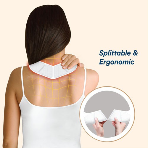 PS Love NeckHeat Pereda Nyeri Leher dan Pundak Alami / punggung bahu / pegal linu / kaku / kram otot - Gambar 2