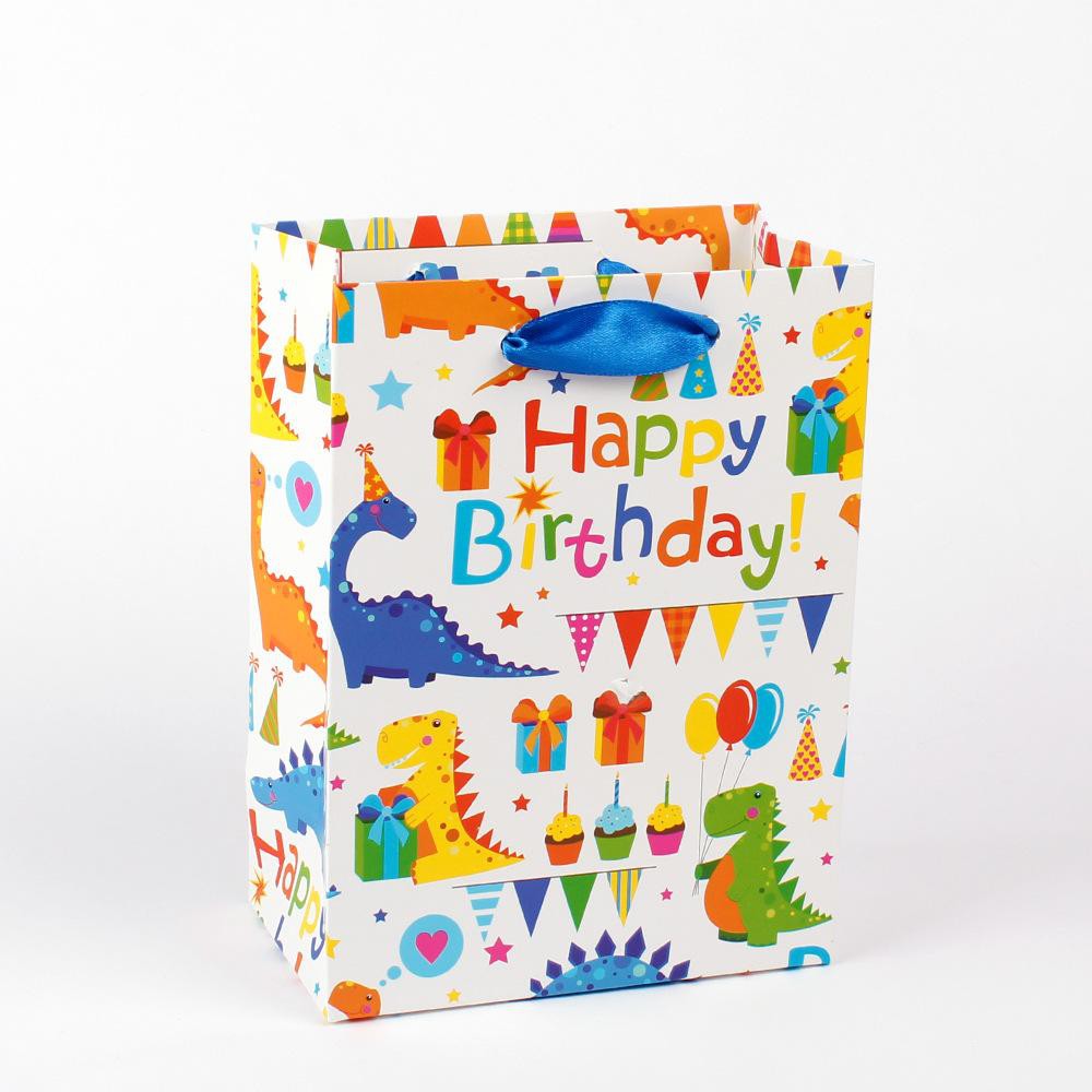 10 Pack Panda Children’s Birthday Party Bags – Zoo Animal Loot Bags, Baby Shower Favors