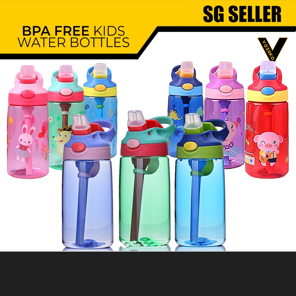 Sippy Cup, 480ml Kids Drink Bottle, Toddler Cup, Leak-proof, Shatter-proof,  Bpa-free For Water, Milk, Juice (brush Included)