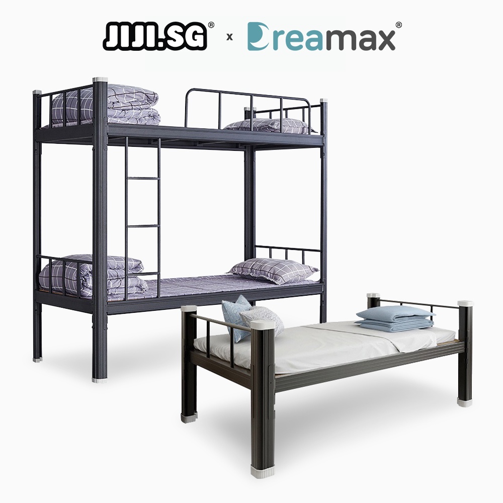 (JIJI.SG x DREAMAX) ALGOT Steel Bed frame (OnSite Installation