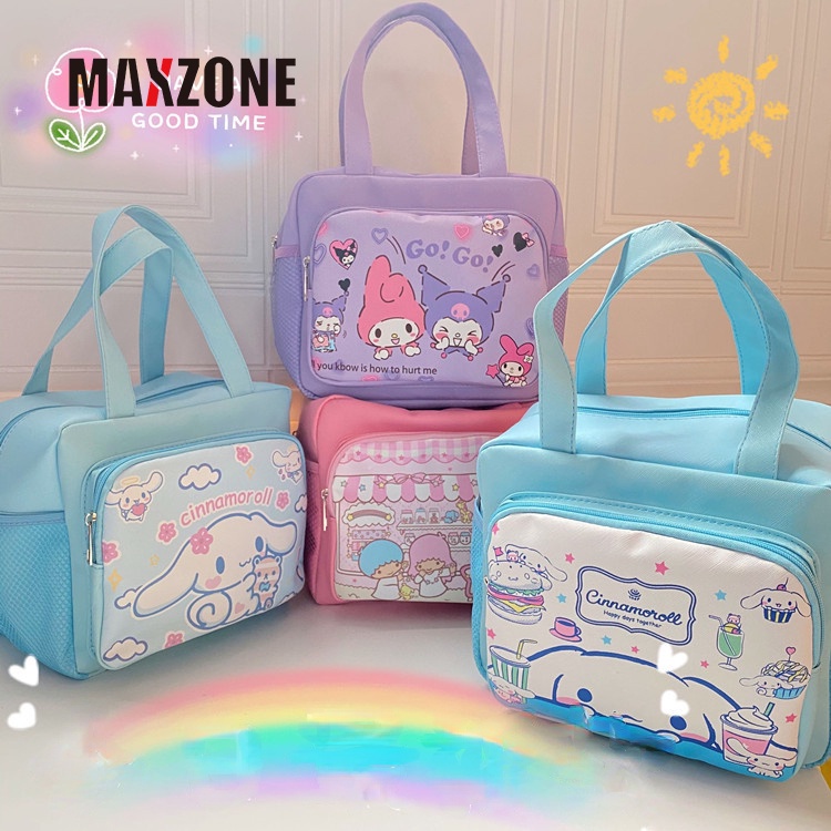 MAXZONE Kawaii Sanrioed Kuromi My Melody Cinnamoroll Cute Cartoon Large ...