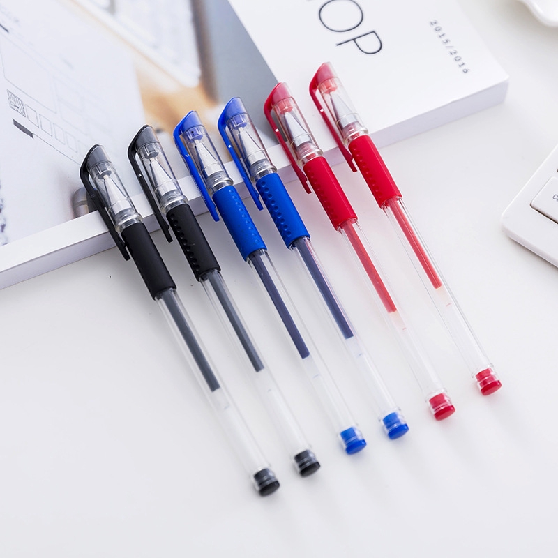 Small European standard 0.5mm bullet neutral gel pen Waterbased pen