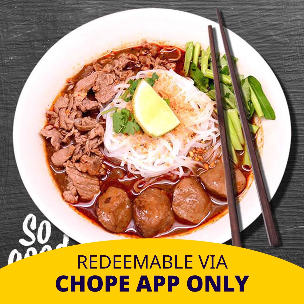 Boat Noodle Express (Sim Lim Square) Boat Noodle Set Thai cuisine at