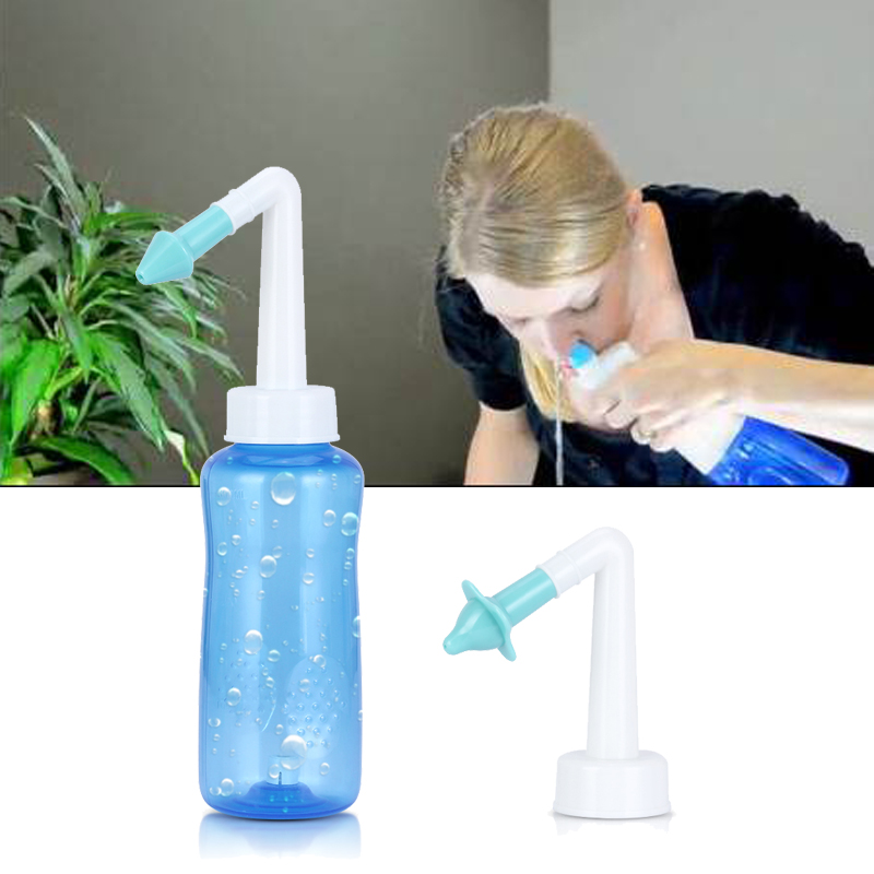 Salorie Waterpulse 300/500ml Nose Wash System Sinus & Allergies Relief ...