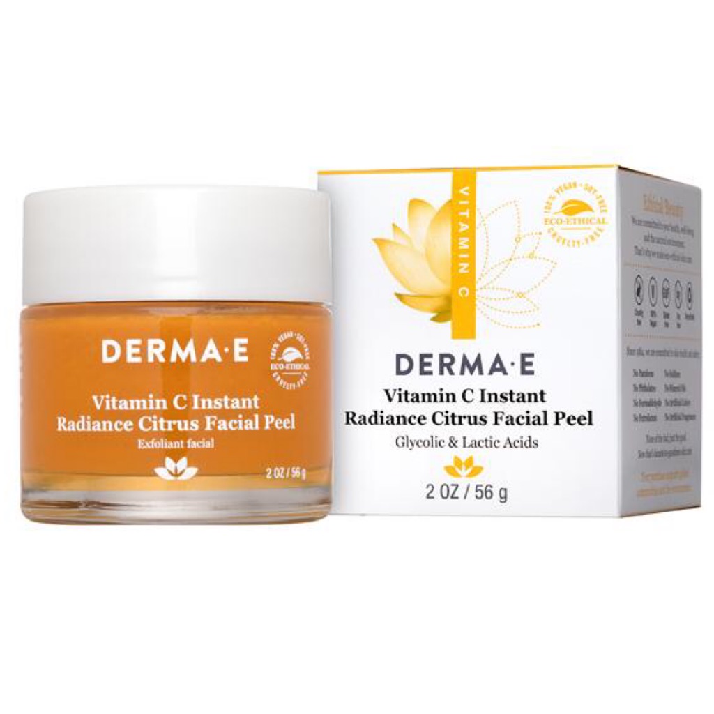 Derma E, Vitamin C Instant Radiance Citrus Facial Peel 56g | Shopee ...