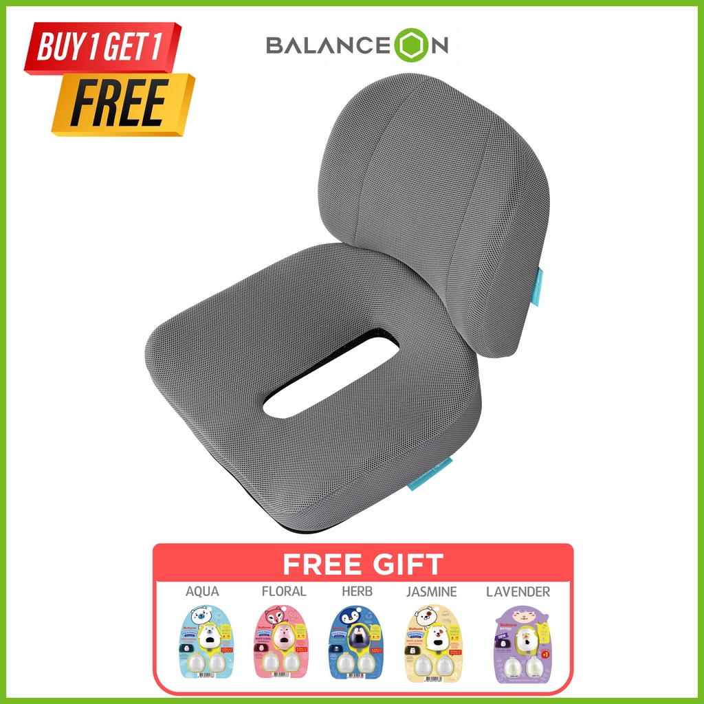 BalanceOn Pelvic Seat & Lumbar Supporter Cushion Ergonomic