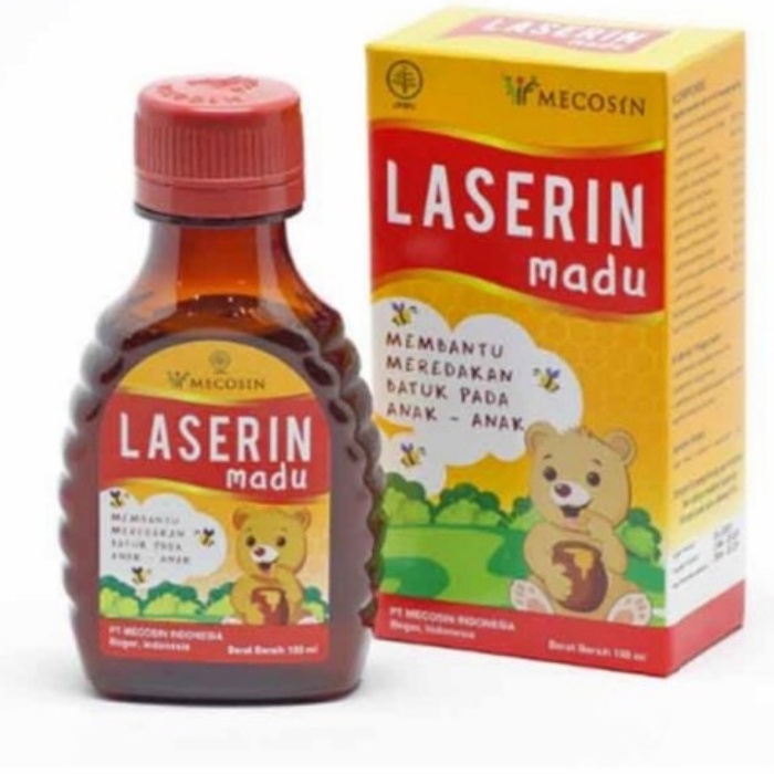 Laserin Madu Syrup 100ml / Obat Batuk&Flu - Gambar 2