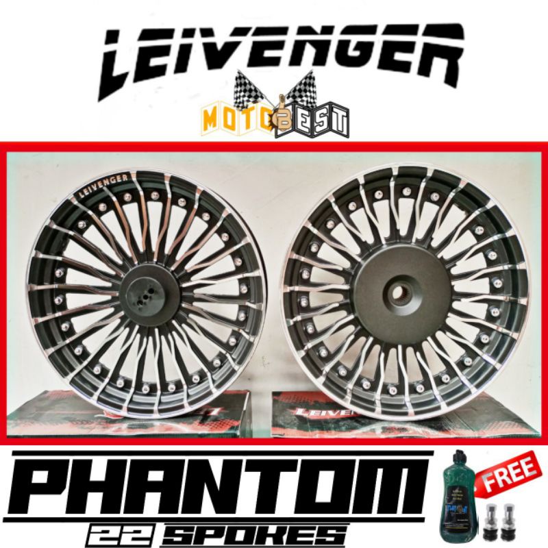 LEIVENGER Phantom Mags ( Kalesa Type ) For Aerox and Nmax V1 w/ Free ...