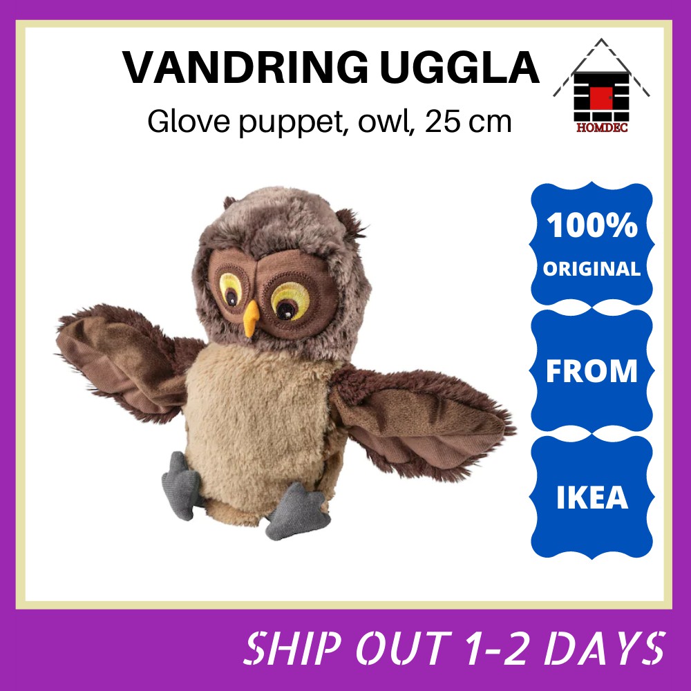 Ikea owl puppet clearance