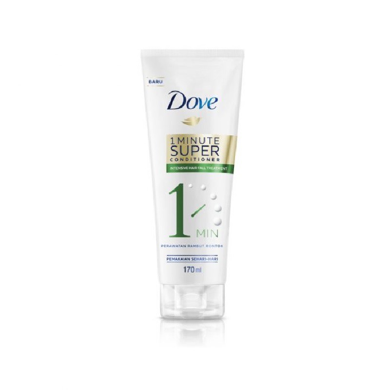 Dove 1 Minute Super Conditioner - Intensive Hair Fall Treatment 170ml - Gambar 3
