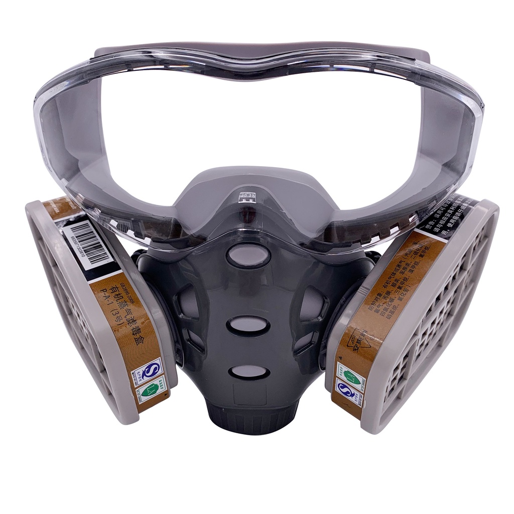 Gas Mask For Spray Paint Formaldehyde Protection Mask With Filter