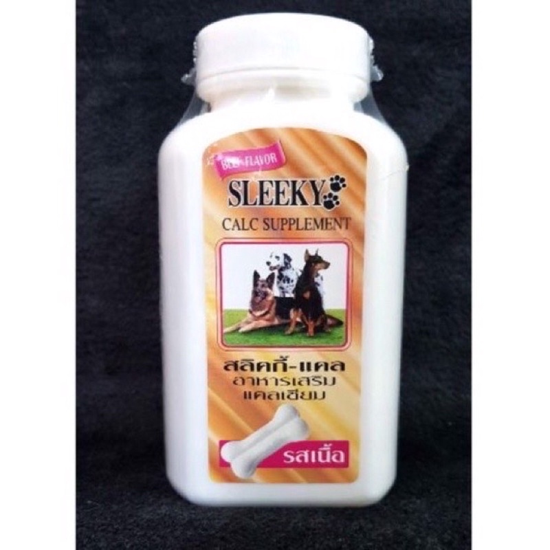 1 bottle of calcium to support calcium drop, lower the table, rickets