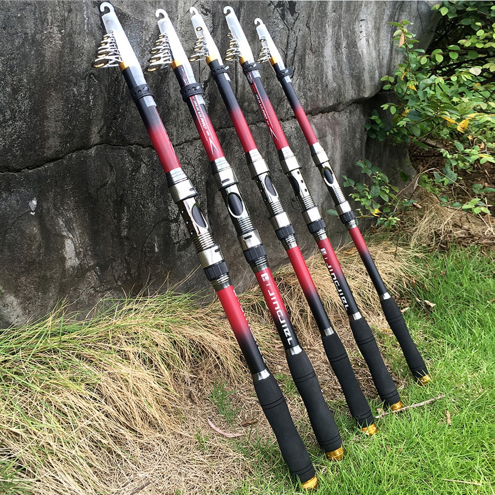  Fishing Poles Super Light and Super Strong Carbon Fiber Hand Fishing  Rod Super Hard Telescopic Fishing Rod 1.5M-3.9M Fishing Rod Telescopic Fishing  Rod (Size : 1.8m) : Sports & Outdoors