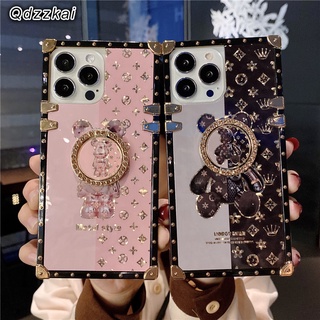 Funda Realme 11 10 9i 8i 8 5 Glitter Phone Case for Realme C53 C35 C55 C30  C33 C20 C15 C17 Cases Cover Bling Shiny Cute 3D Bear