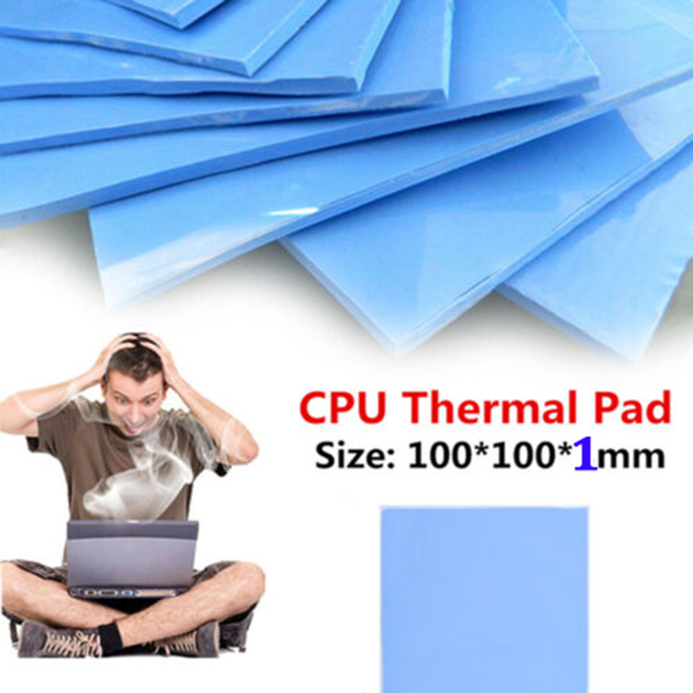 [Ready Stock]10*10cm Silicone Thermal Pad Sheet Thickness 1mm Thermal ...