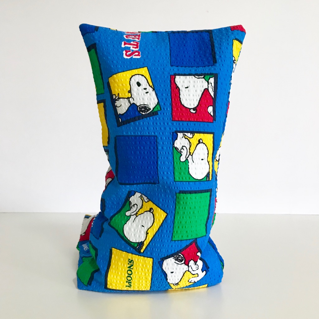 Baby Bean Sprout Husk Pillow, made with Japan Fabric Snoopy( Premium