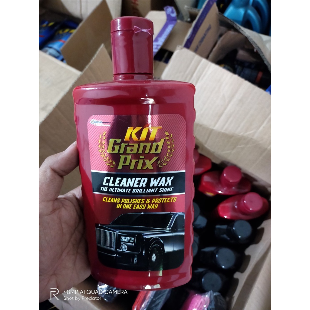 Kit GRAND PRIX CLEANER WAX 500ML COMPOUND SUPER PREMIUM Quality