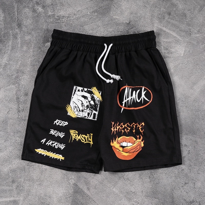 [N00266] Boardshorts Motif Distro Shopee Singapore