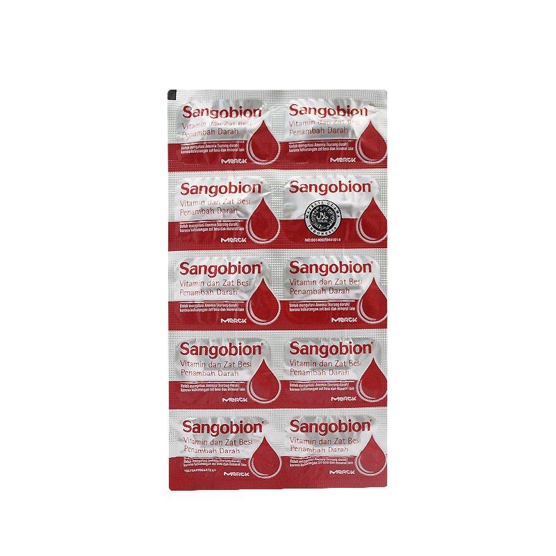 Sangobion Kapsul / Anemia / Suplemen / Vitamin - Gambar 4