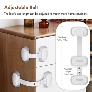 10pcs Child Safety Cabinet Lock Baby Proof Security Protector