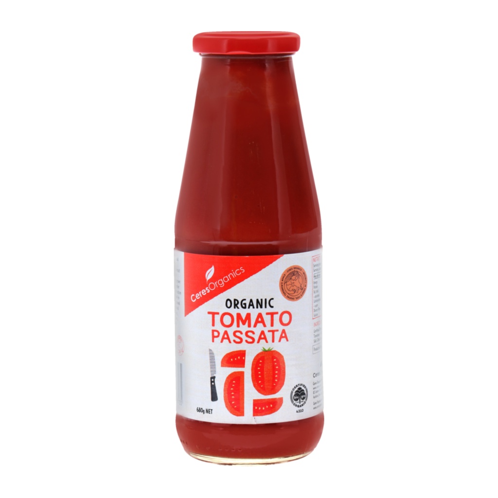 [ Bundle Of 2 ] Ceres Organics Organic Tomato Passata 680g By Optimo Foods Shopee Singapore