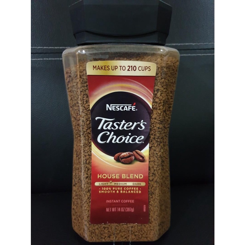 Nescafe Taster's Choice House Blend Instant Coffee 14 OZ or 397g