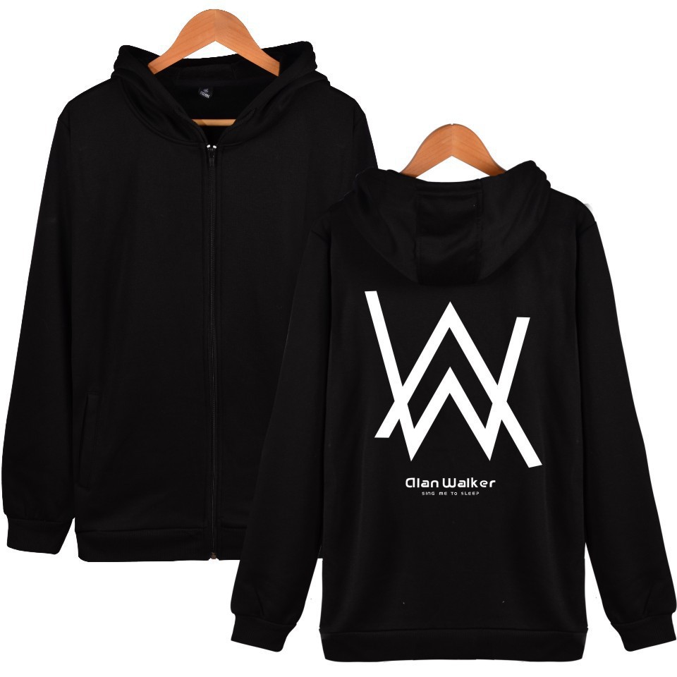 Alan Walker Men and Women Zipper Hoodies Sweatshirt Lovers Cotton Coat |  Shopee Singapore