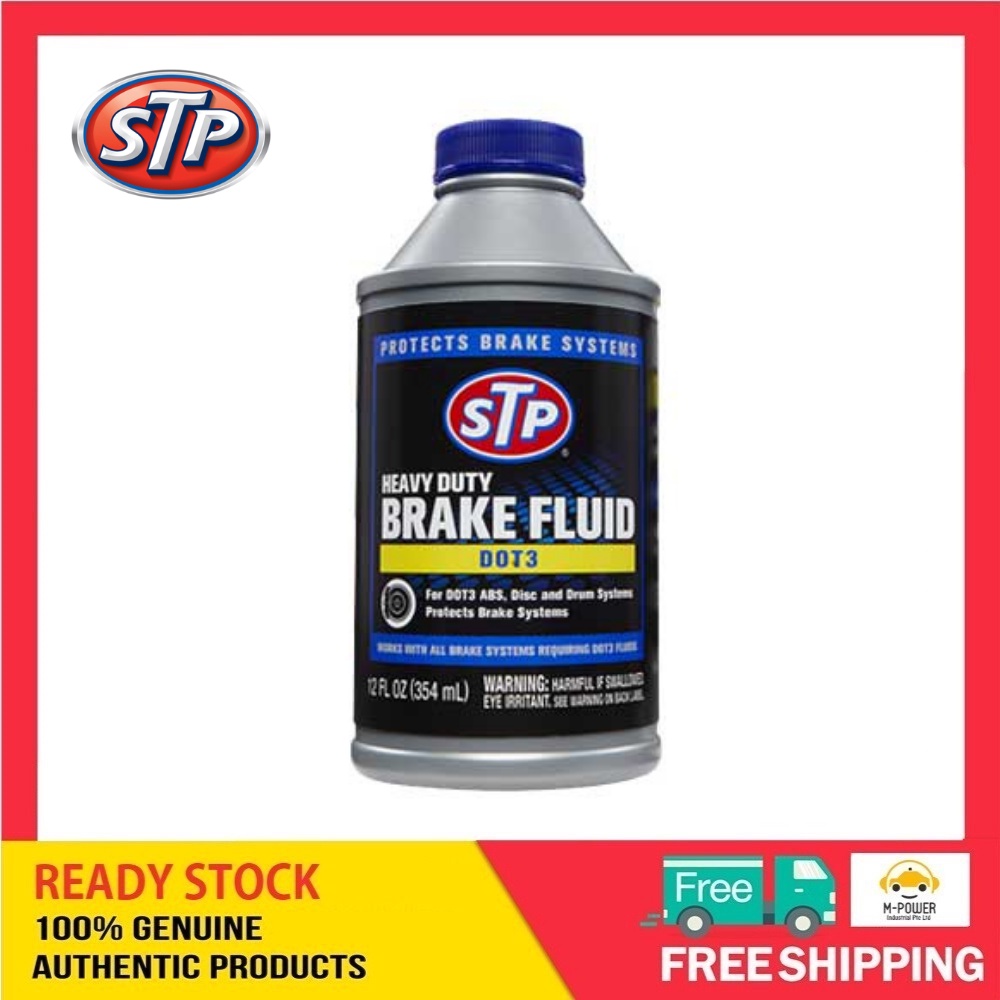 STP Heavy Duty Brake Fluid DOT 3 12oz (354ml) Shopee Singapore