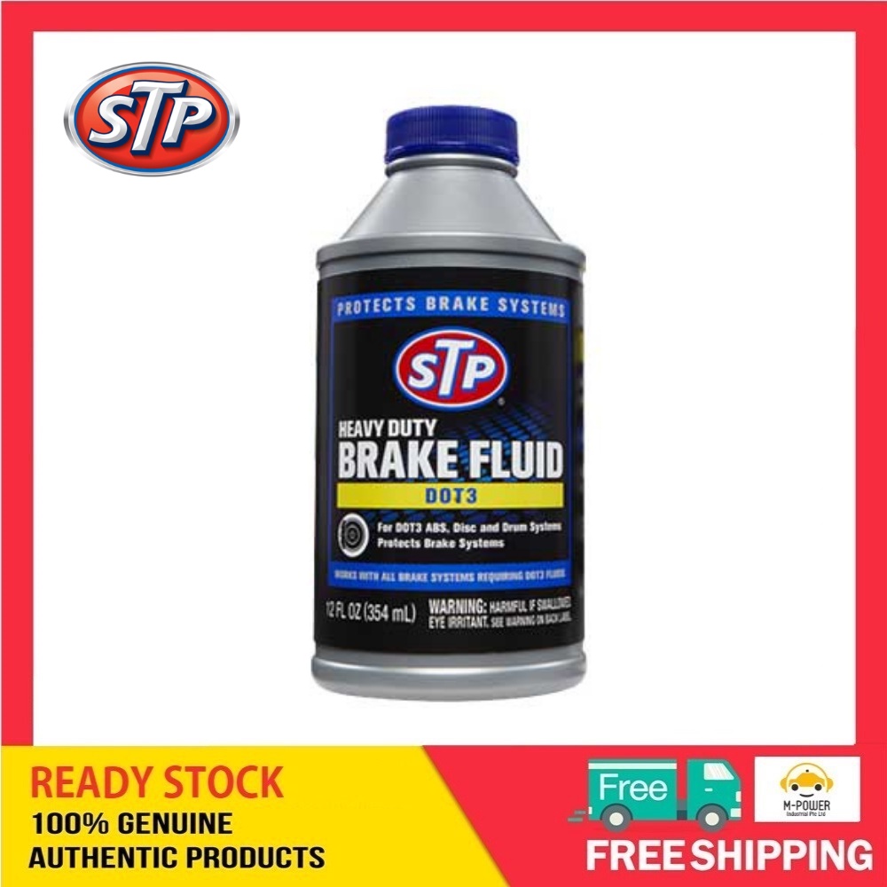 STP Heavy Duty Brake Fluid DOT 3 - 12oz (354ml) | Shopee Singapore