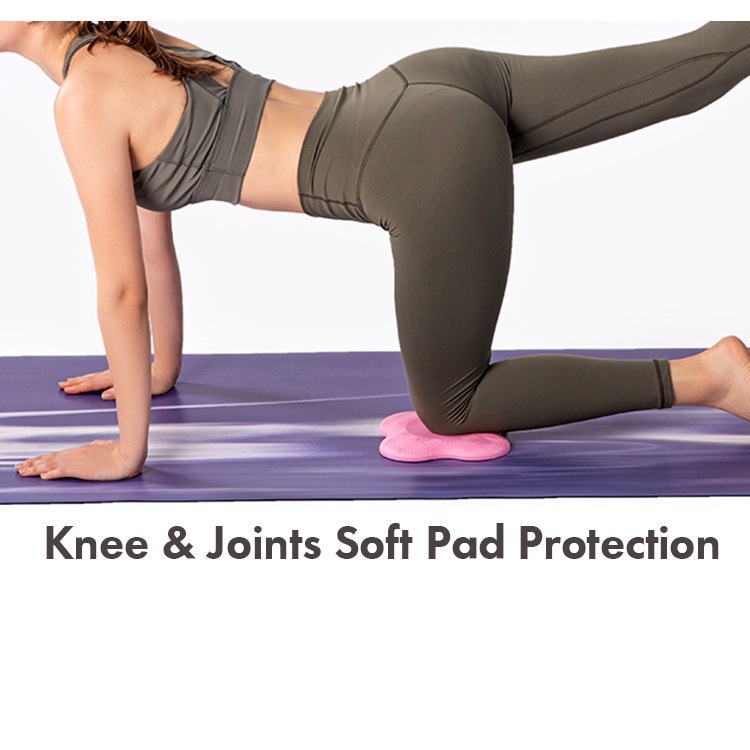 Protection Pad Yoga Pilates Gym Indoor Exercise. 1 set 2 pcs.