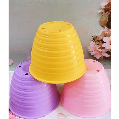 Dreamyhouse Pot Tanaman Tawon Plastik Premium 21cm - Gambar 2