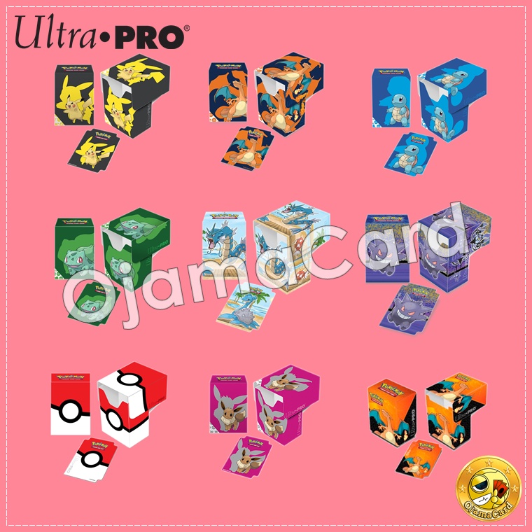 Ultra • Pro Pokémon FullView Deck Box 「Pokemon Card Case」 Shopee