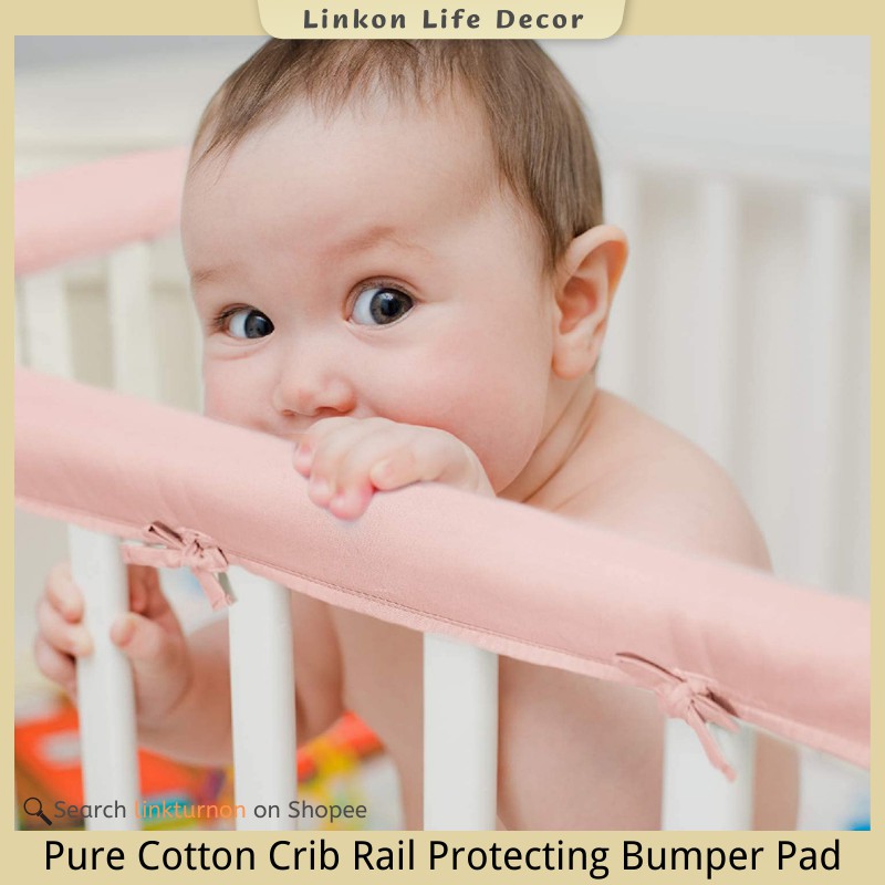 Pads for clearance crib rails