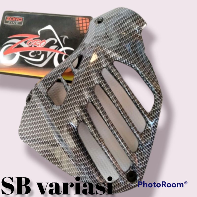 Yamaha Nmax Carbon White Radiator Cover | Shopee Singapore