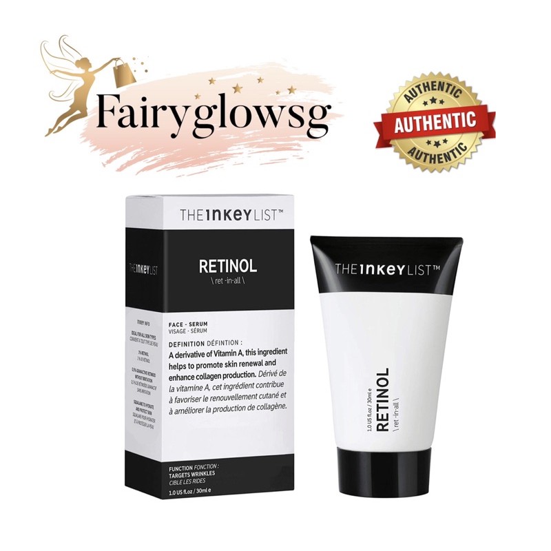 The Inkey List Retinol Serum / Retinol Eye Cream | Shopee Singapore