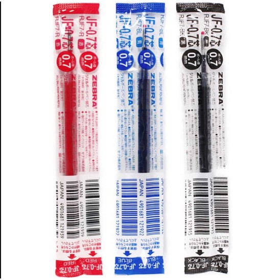 1.0mm Red Ink Refills Zebra 1.0mm Red Gel Ink Refills 5-Pack - For ...