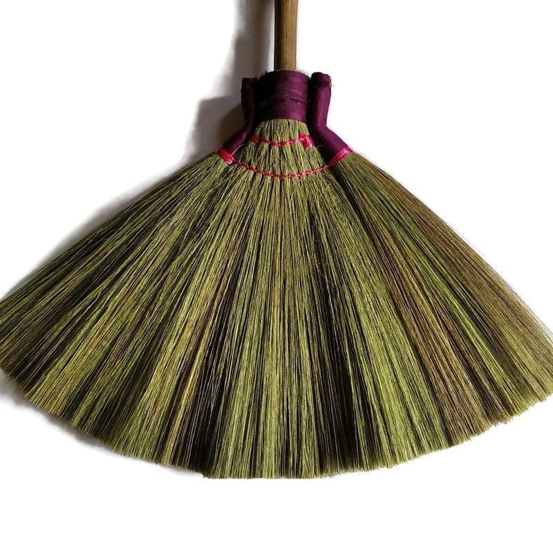 Floor Broom/Straw Broom/Fiber Broom/Thick oven Bamboo Handle Broom