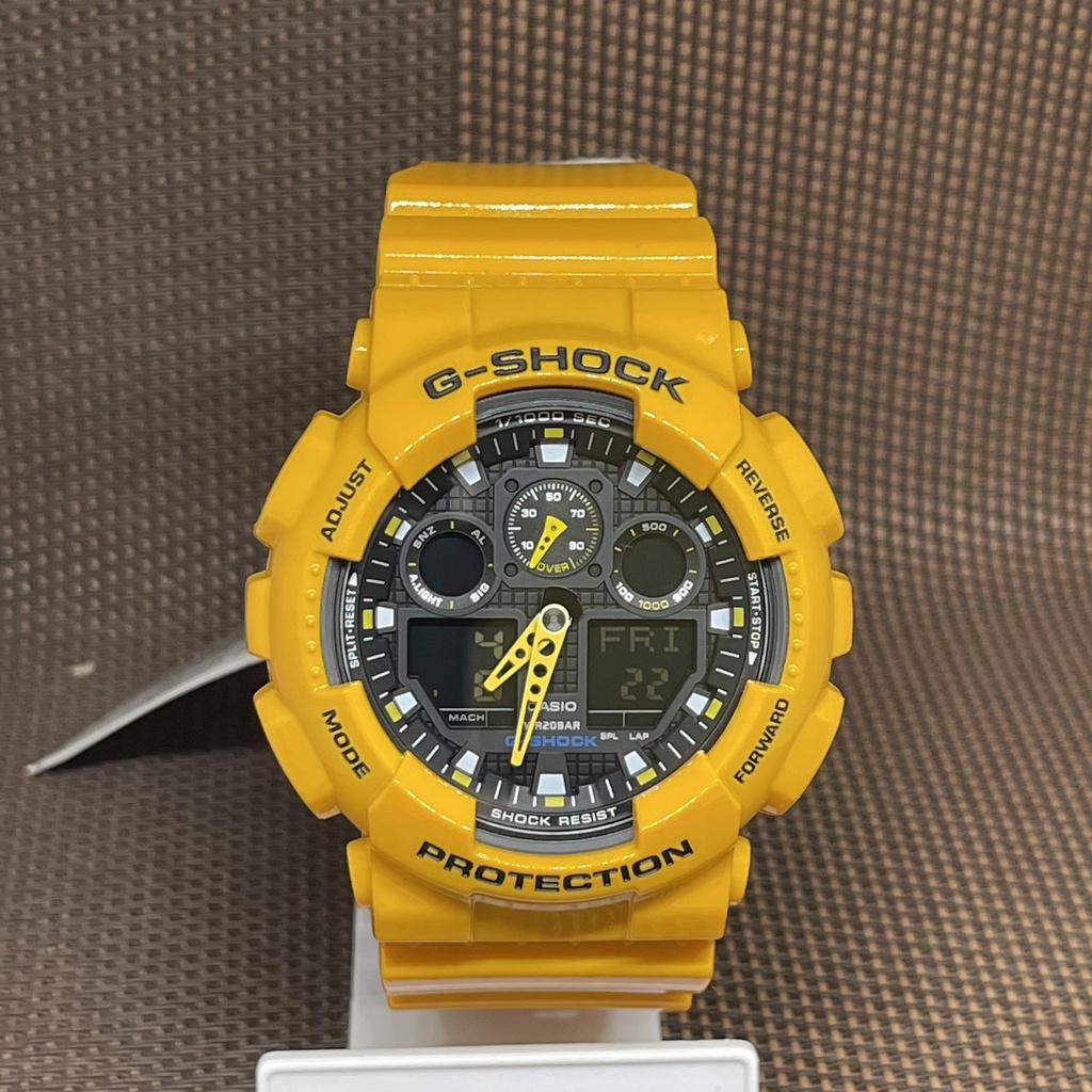 G shock ga hot sale 100 yellow