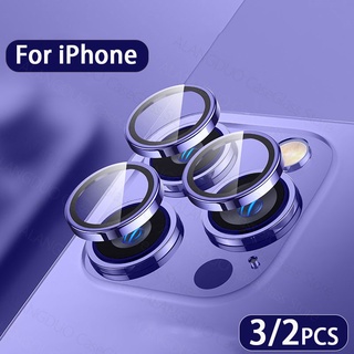 Lens Metal Ring Protector Glass for iPhone 11 12 13 Pro Max Camera