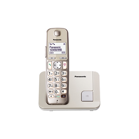 Panasonic TGE210 Digital Cordless Phone with Big Keypad Shopee Singapore