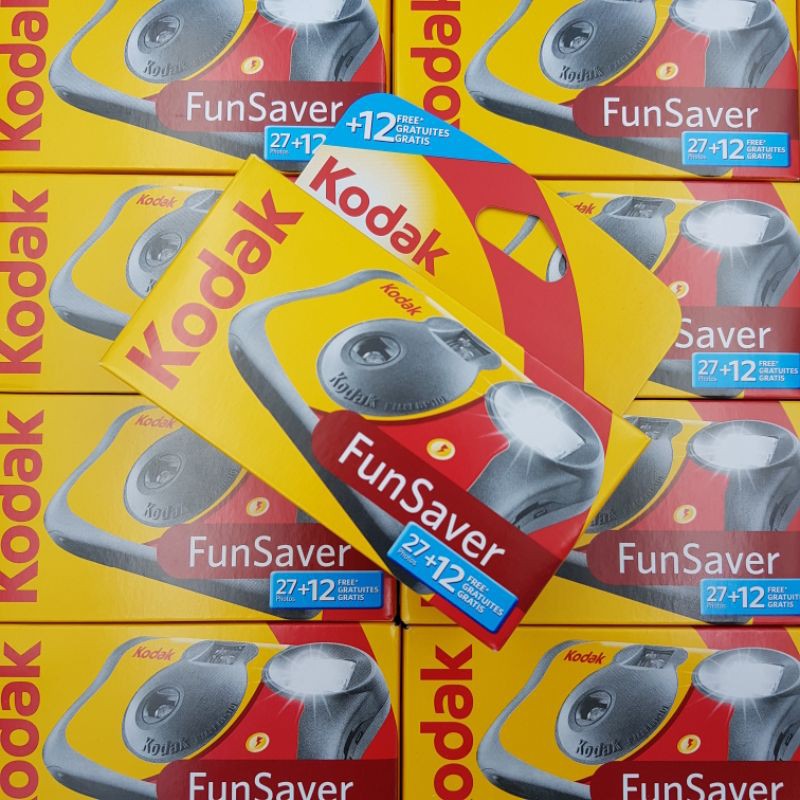 Kodak Funsaver / Fun Saver Disposable Camera 27+12 39Exp September 2025 (with Flash) Shopee