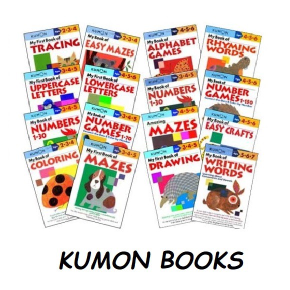 Kumon Basic Workbooks - Preschool Workbooks - Coloring / Cutting ...