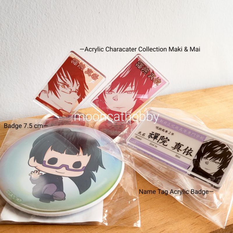 Jujutsu Kaisen Maki Mai Zenin Twins Merchandise Collection | Shopee ...