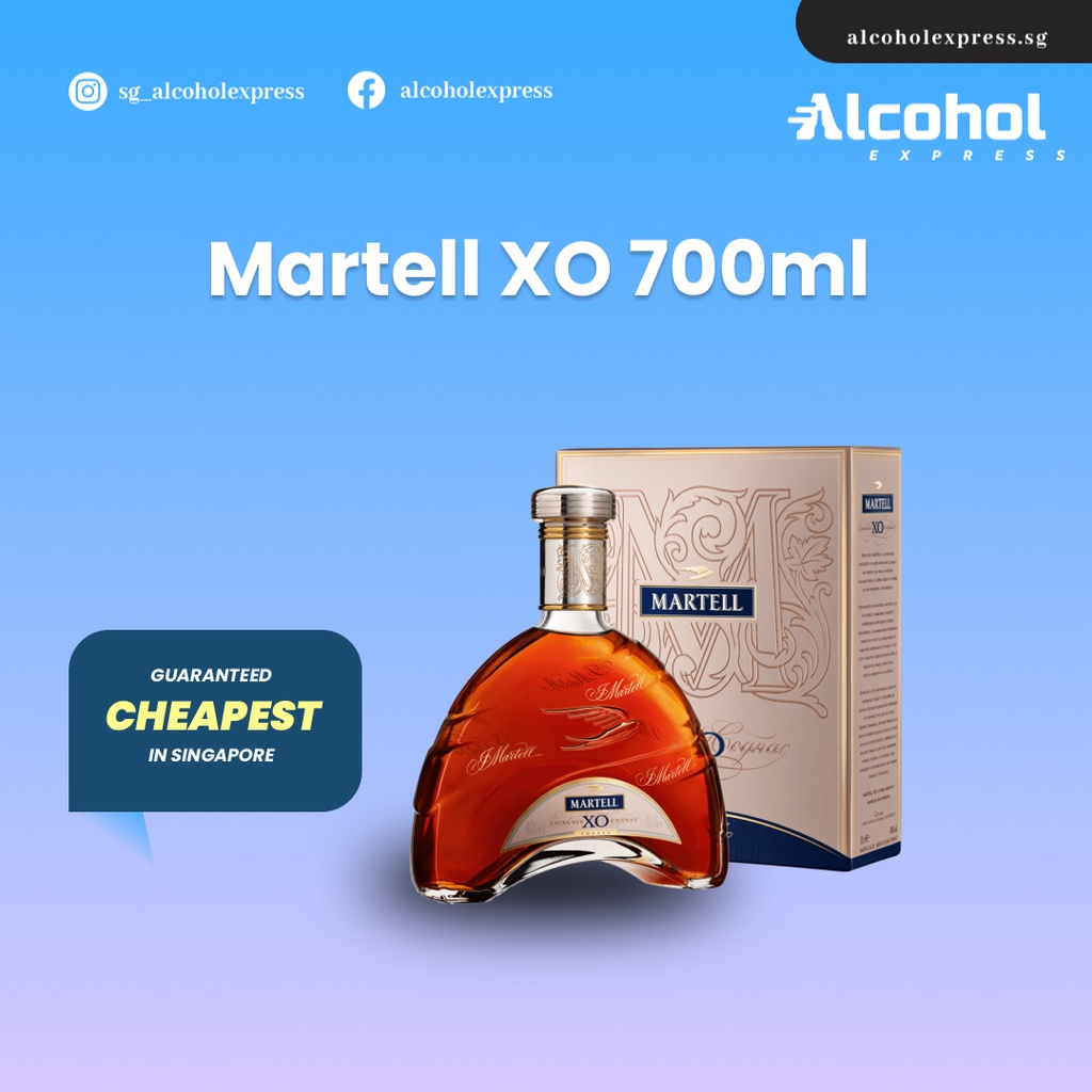 Martell XO 700ml | Shopee Singapore